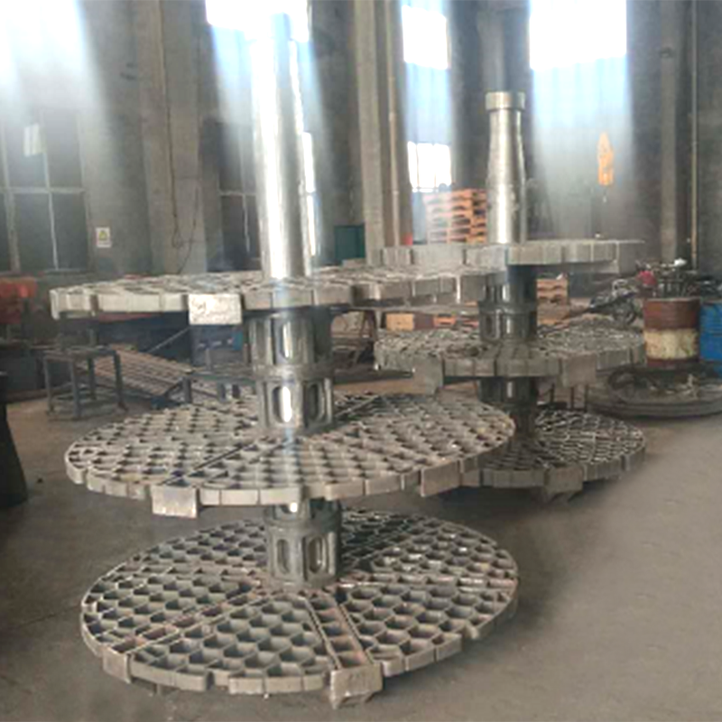 İyi tip fırın için ısıl işlem istiflenebilir sepet